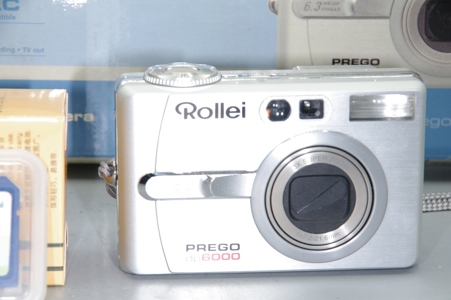 Rollei DP6000 Digital Camera – 6.3MP – 3x Zoom – Boxed – Compact –Mint