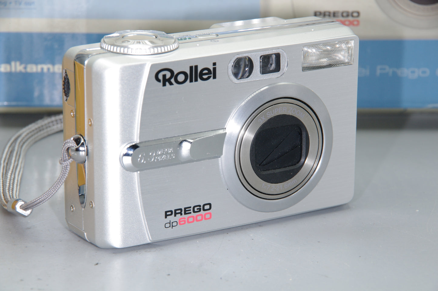 Rollei DP6000 Digital Camera – 6.3MP – 3x Zoom – Boxed – Compact –Mint