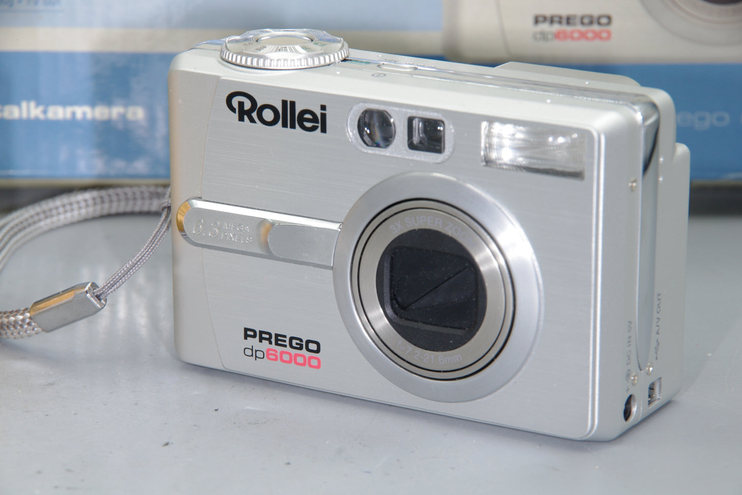 Rollei DP6000 Digital Camera – 6.3MP – 3x Zoom – Boxed – Compact –Mint