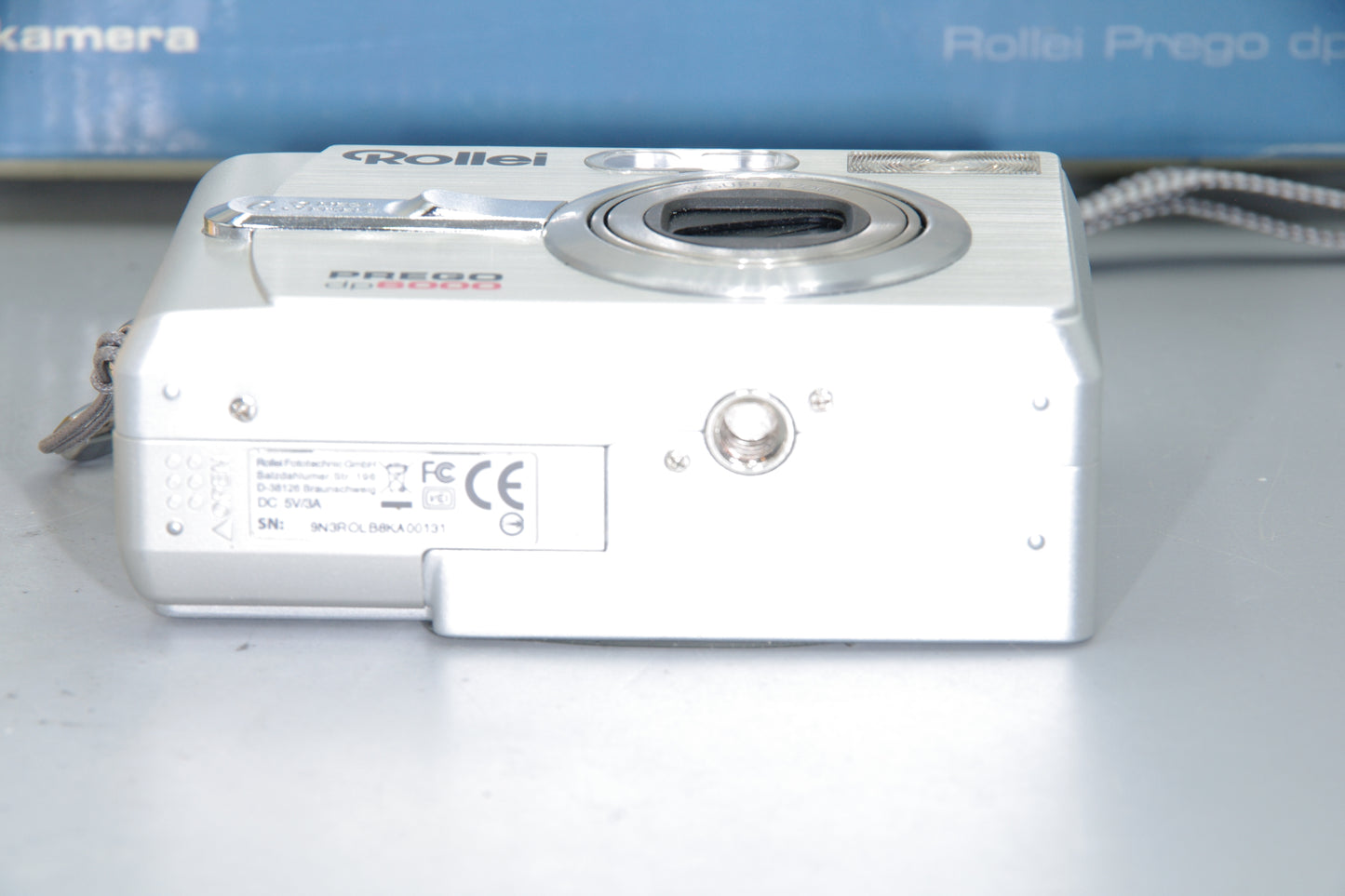 Rollei DP6000 Digital Camera – 6.3MP – 3x Zoom – Boxed – Compact –Mint