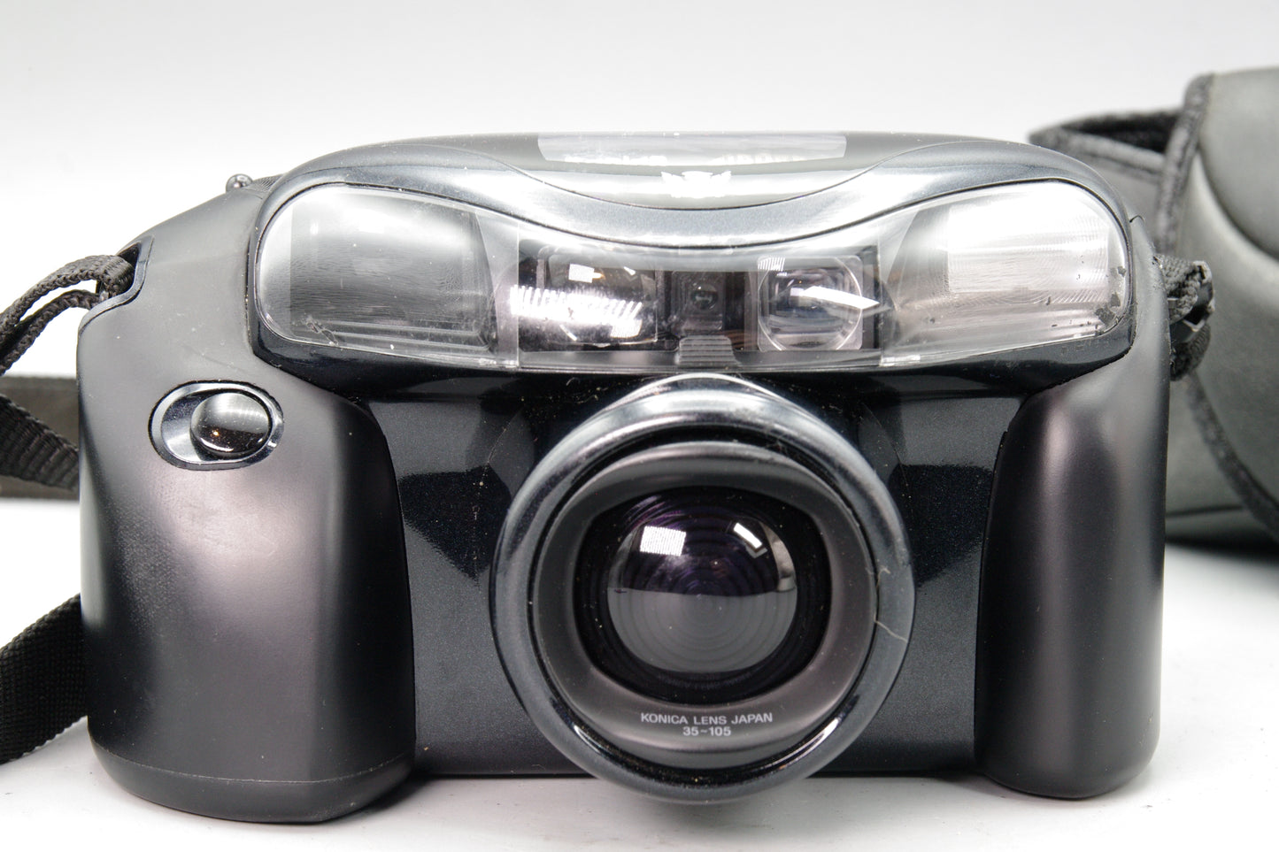 Konica Aiborg 35mm Film Camera – Fully Working – With Case – Very Good