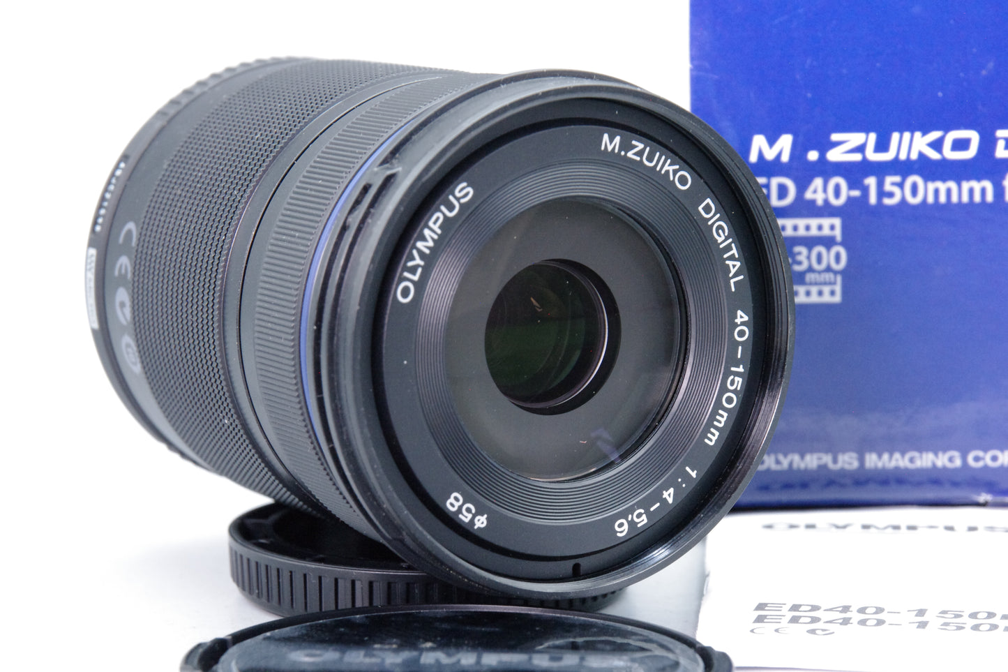 Olympus M.Zuiko Digital 40-150mm F/4-5.6 R ED MSC M4/3 lens - Boxed