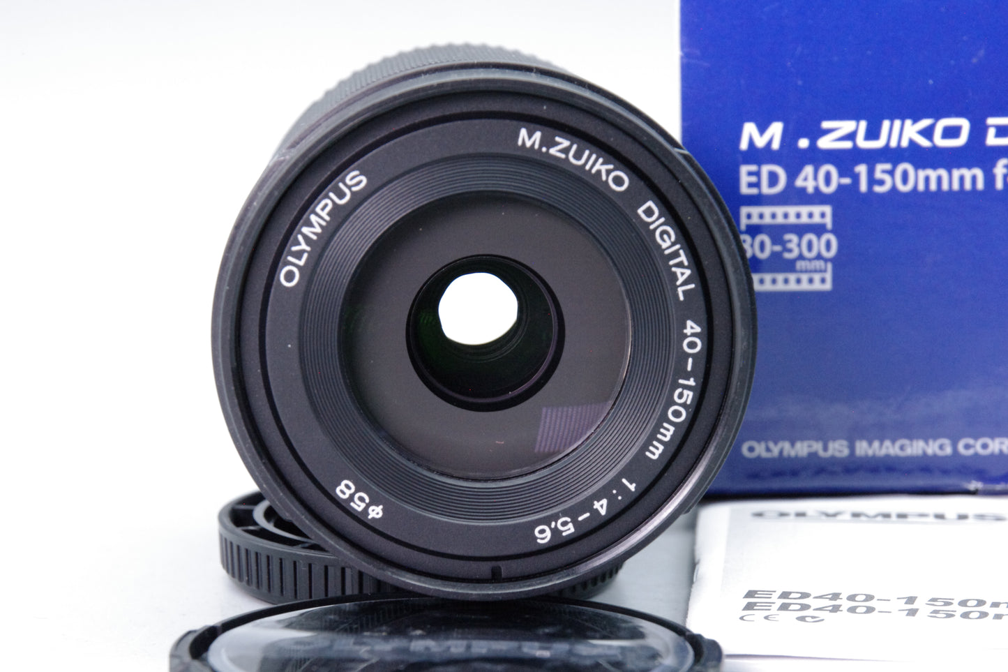 Olympus M.Zuiko Digital 40-150mm F/4-5.6 R ED MSC M4/3 lens - Boxed