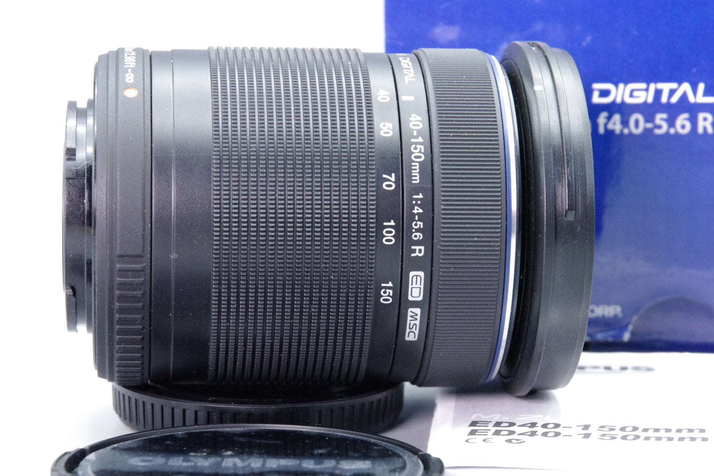 Olympus M.Zuiko Digital 40-150mm F/4-5.6 R ED MSC M4/3 lens - Boxed