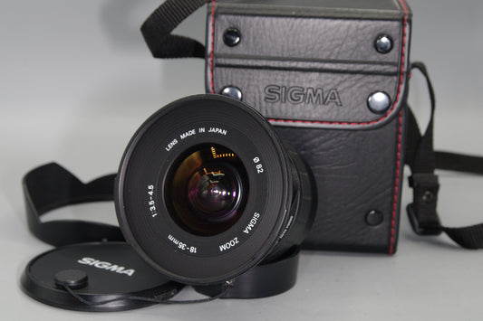 Sigma 18-35mm F/3.5-4.5 Aspherical AF Zoom Lens Canon EF Mount