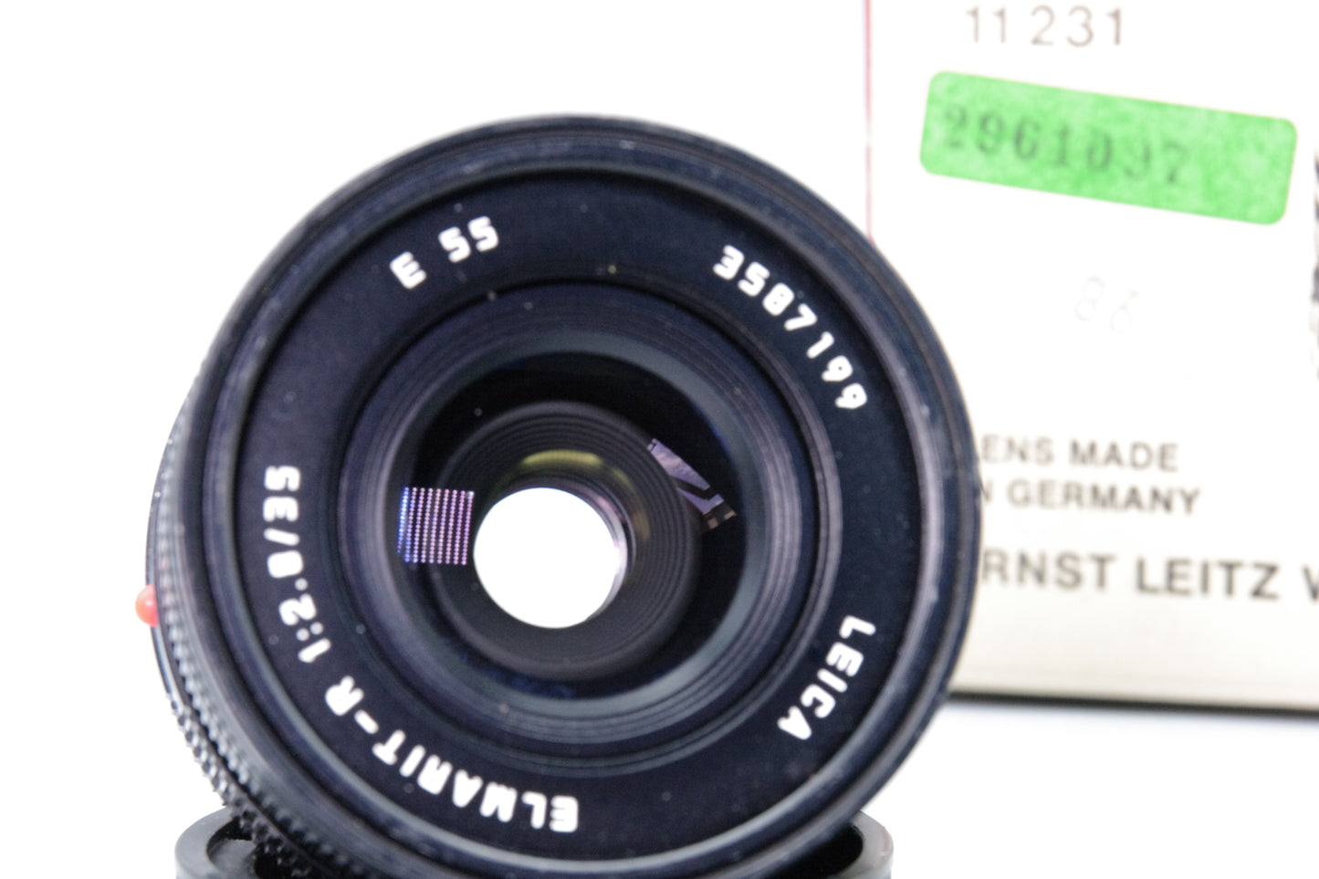 Leitz Wetzlar Elmarit‑R 35mm f/2.8 Lens – Leica R Mount – 3rd Cam – Boxed