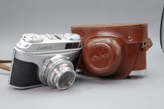 Arette IA 35mm Viewfinder Camera – Fully Working – With Case – Very Good