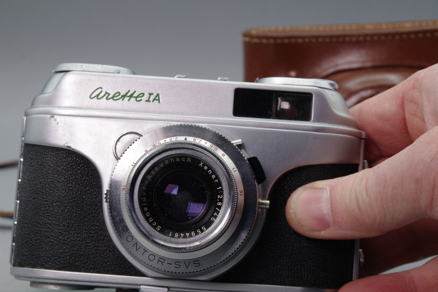 Arette IA 35mm Viewfinder Camera – Fully Working – With Case – Very Good