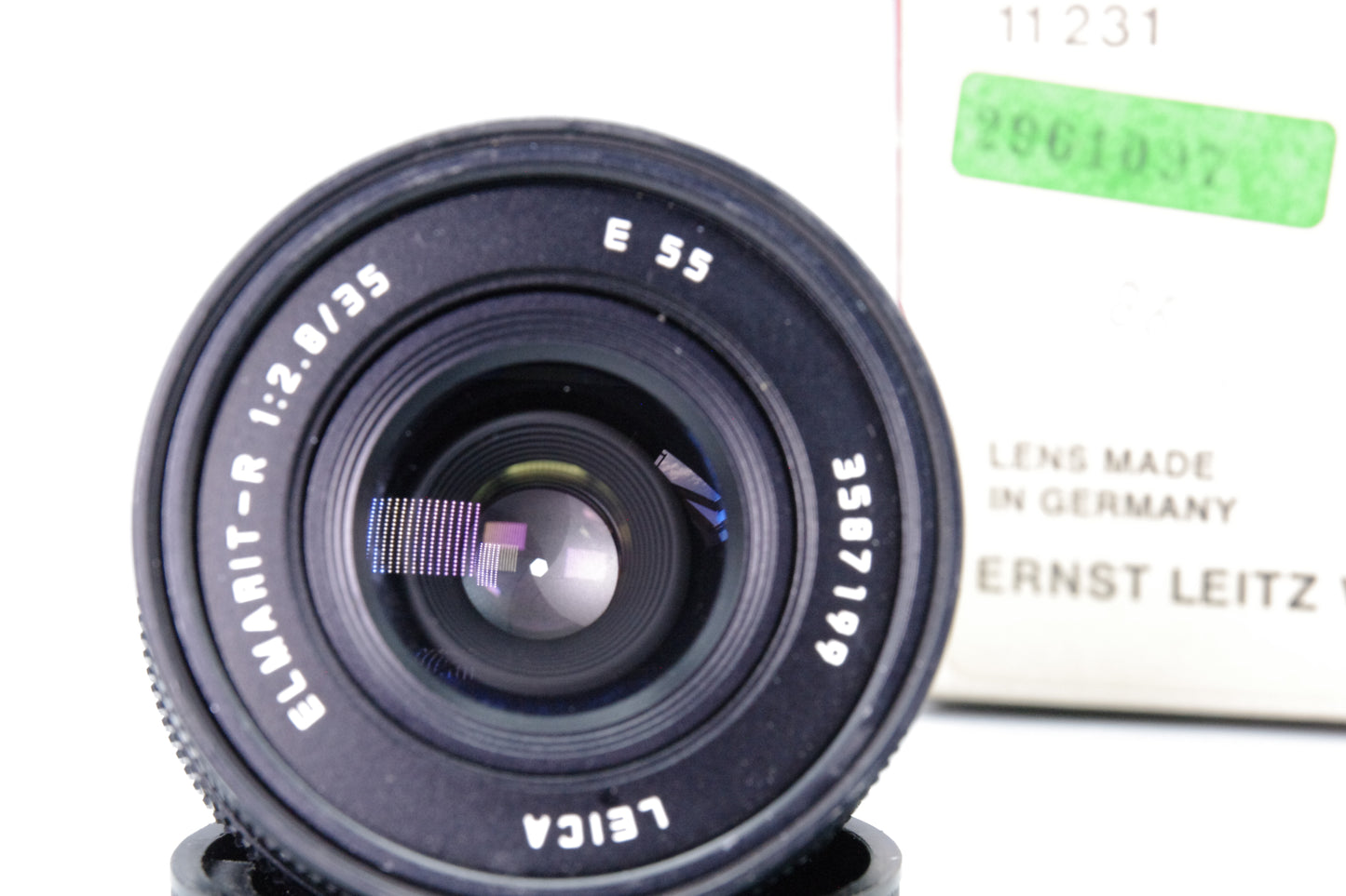 Leitz Wetzlar Elmarit‑R 35mm f/2.8 Lens – Leica R Mount – 3rd Cam – Boxed