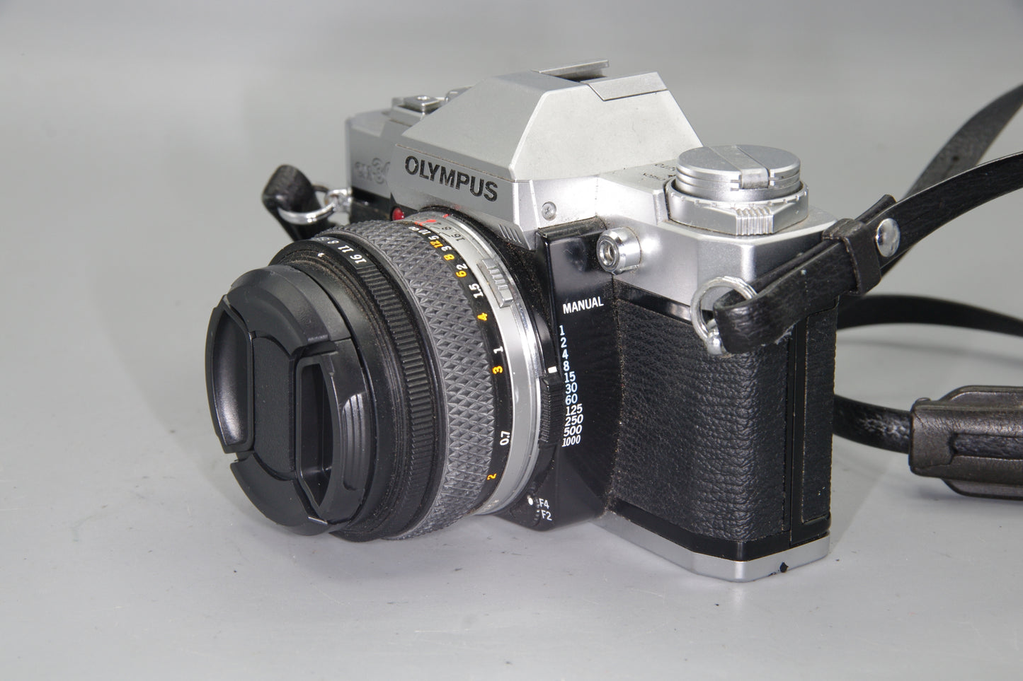 Olympus OM30 35mm SLR Camera + 50mm Lens – Tested&Working VGC