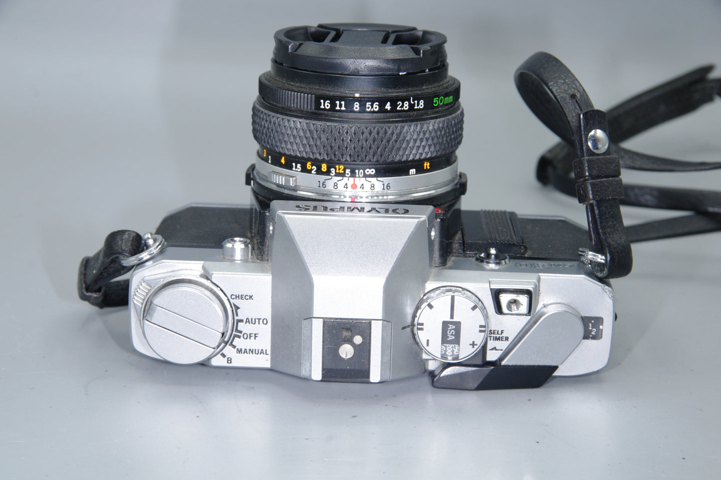 Olympus OM30 35mm SLR Camera + 50mm Lens – Tested&Working VGC