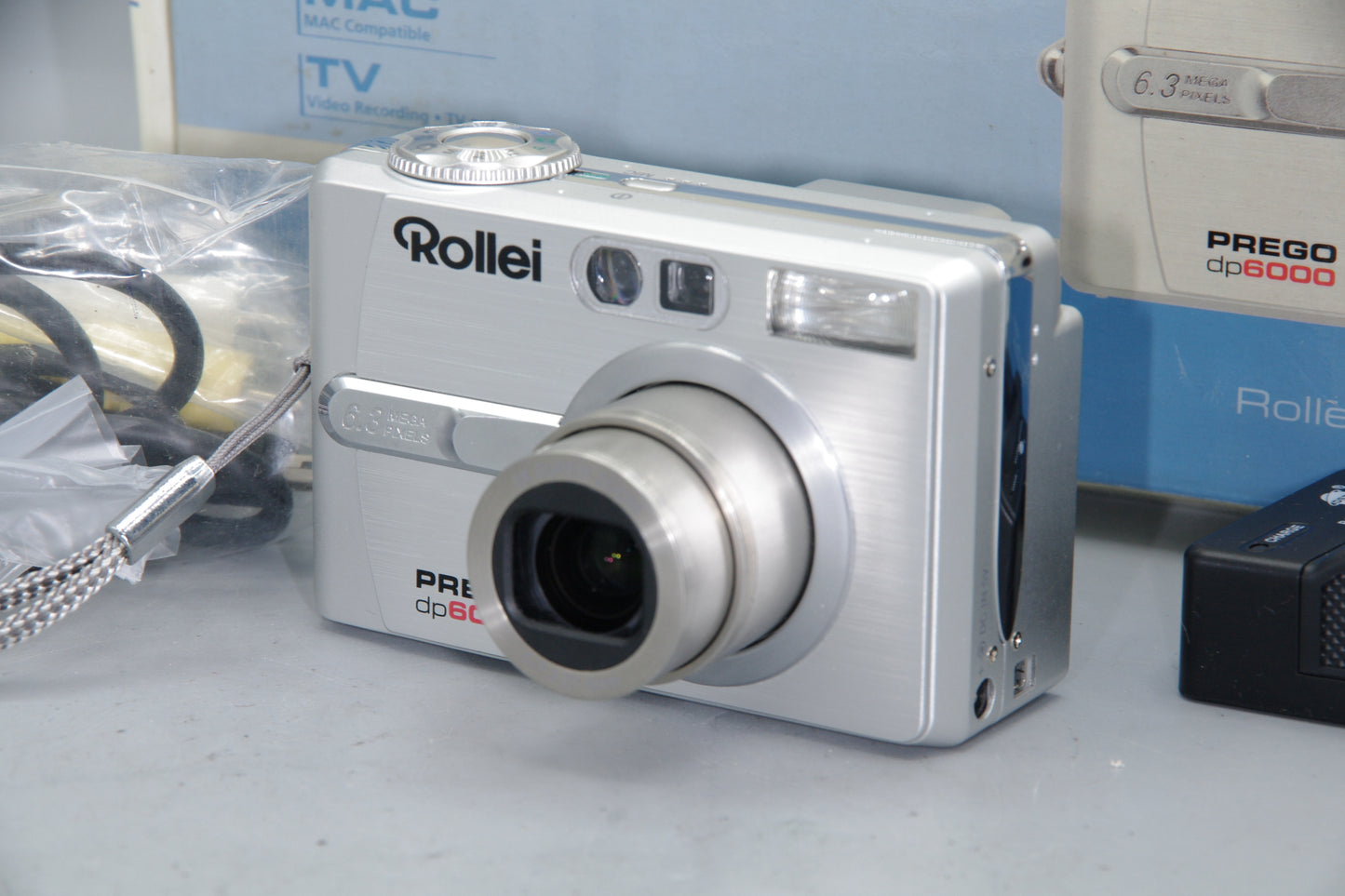 Rollei DP6000 Digital Camera – 6.3MP – 3x Zoom – Boxed – Compact –Mint