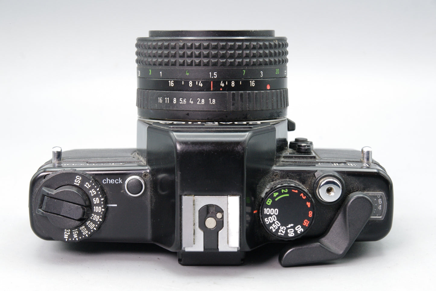 Praktica BMS SLR with Carl Zeiss 50mm f/1.8 – Tested & Working