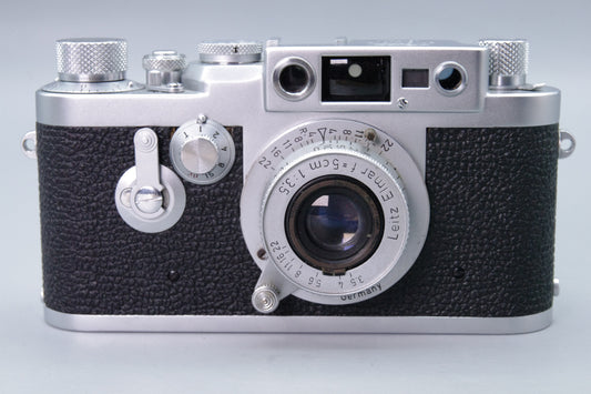 Leica IIIg 1957 Rangefinder – Elmar 5cm f/3.5 – S/N 906612
