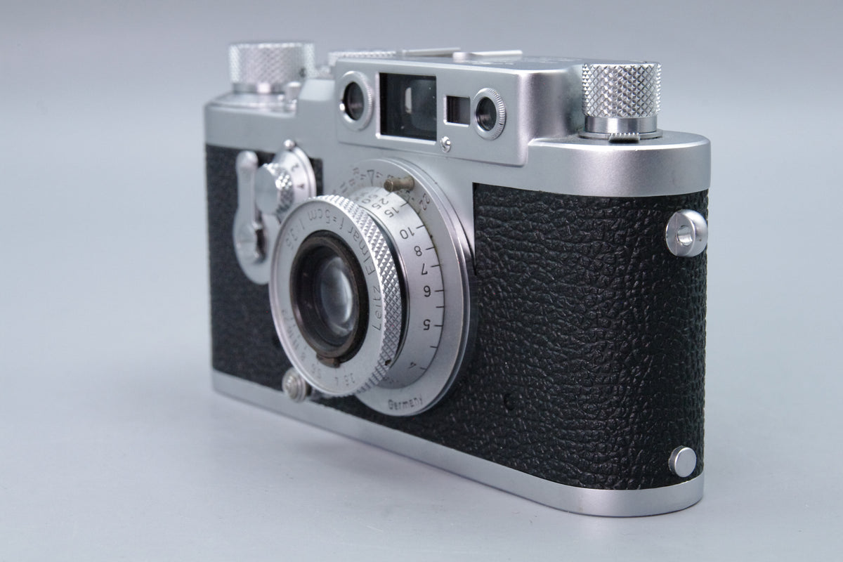 Leica IIIg 1957 Rangefinder – Elmar 5cm f/3.5 – S/N 906612