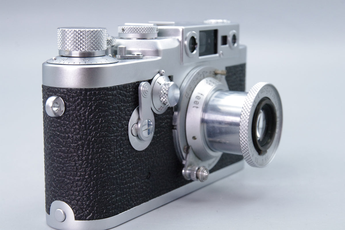 Leica IIIg 1957 Rangefinder – Elmar 5cm f/3.5 – S/N 906612