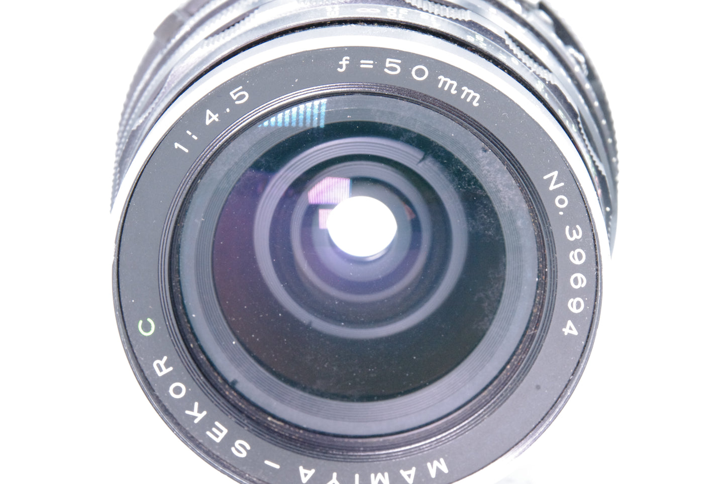 Mamiya‑Sekor C 50mm f/4.5 Lens – RB67 – Working but with Fungus