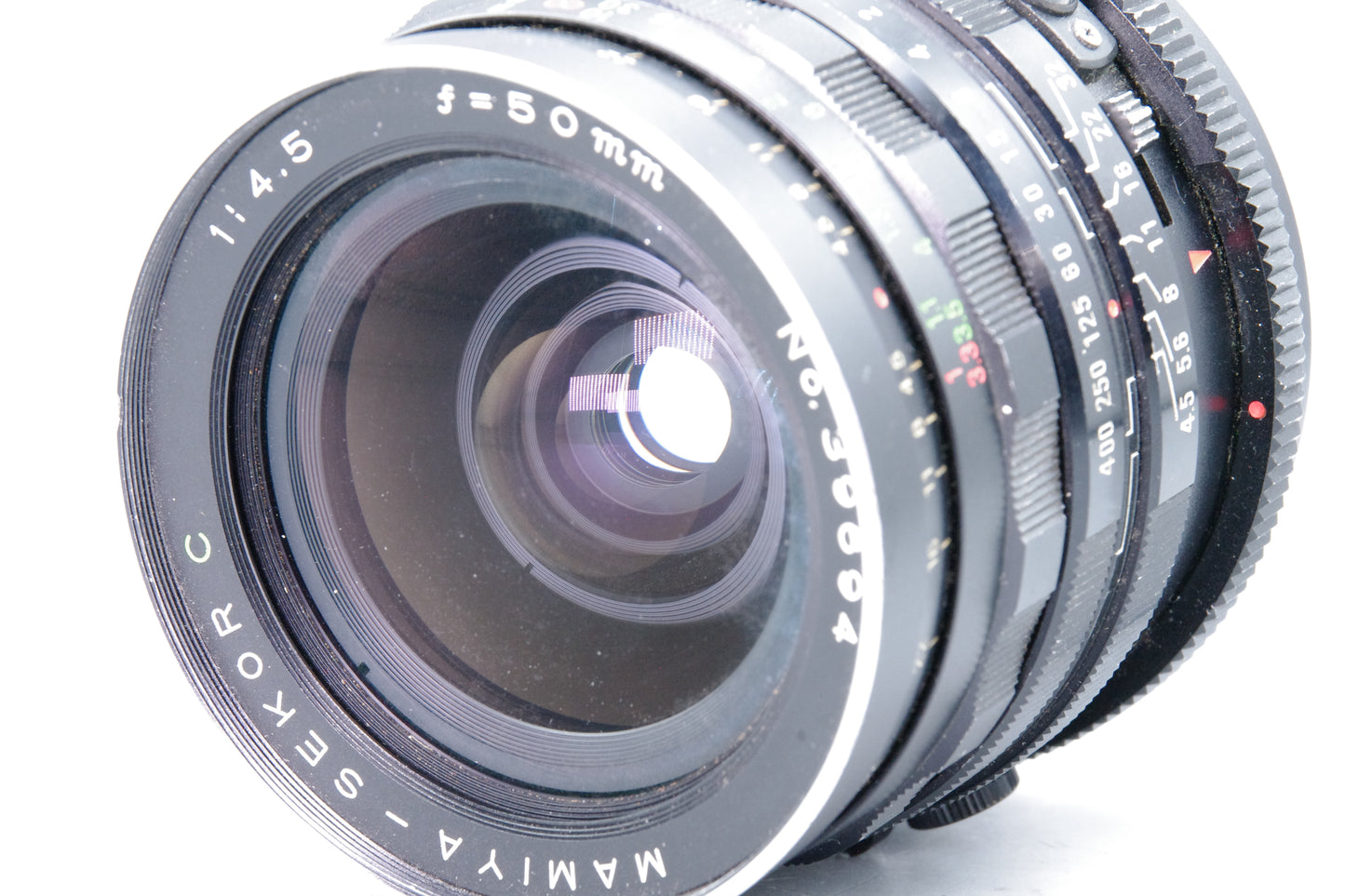 Mamiya‑Sekor C 50mm f/4.5 Lens – RB67 – Working but with Fungus