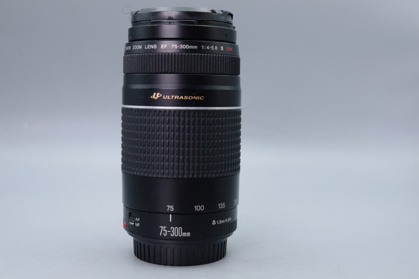 Canon EF 75–300mm f/4–5.6 III USM Lens – Telephoto Zoom – Fungus – AF Working