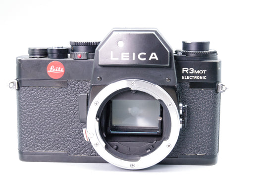 Leica R3 MOT Electronic 35mm SLR Film Camera – Tested & Working – VGC