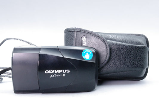 Olympus MJU II 35mm Camera – 35mm f/2.8 Lens with Case - Excellent
