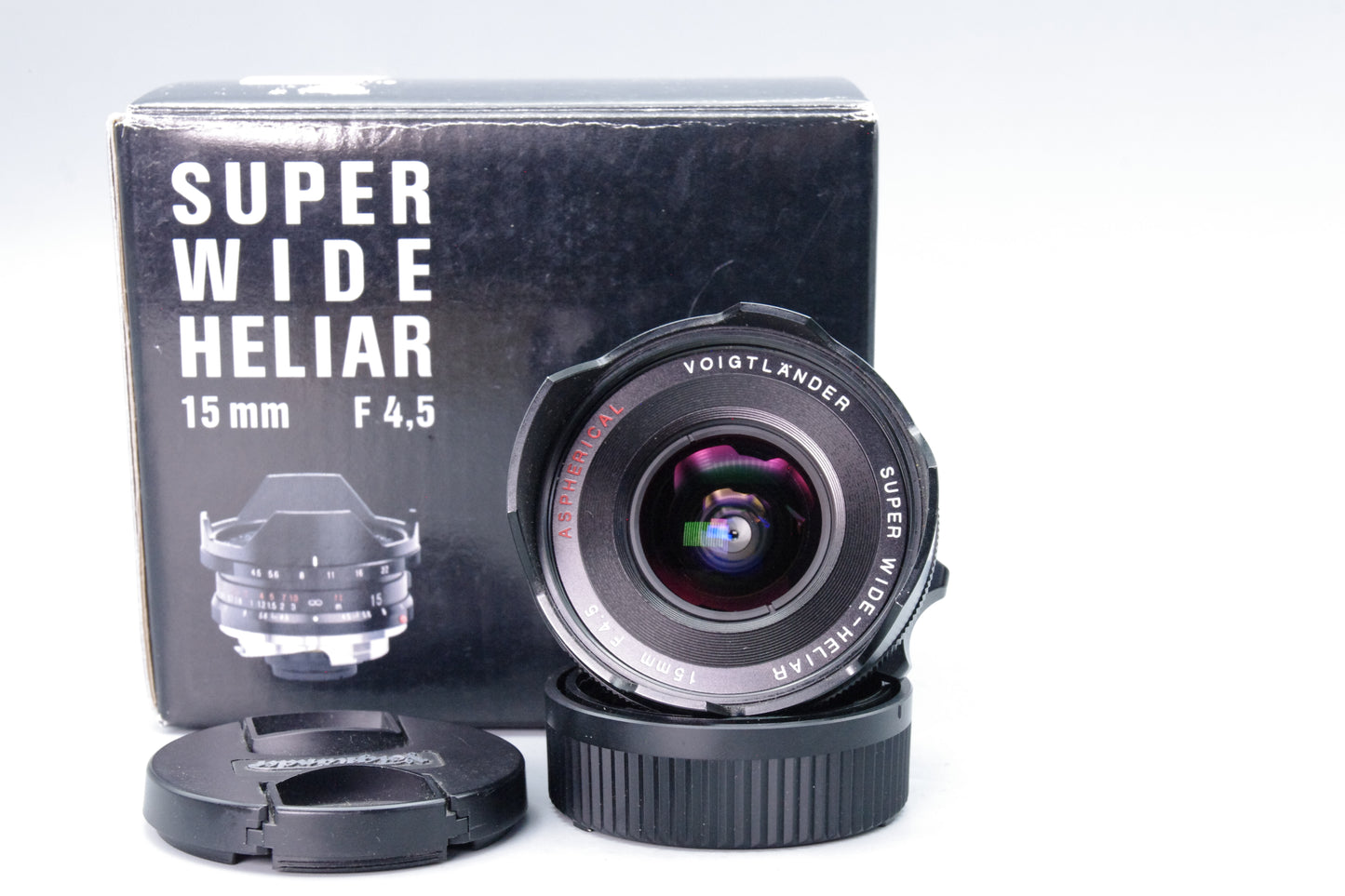 Voigtländer Heliar 15mm f/4.5 Aspherical Lens M Mount - Mint