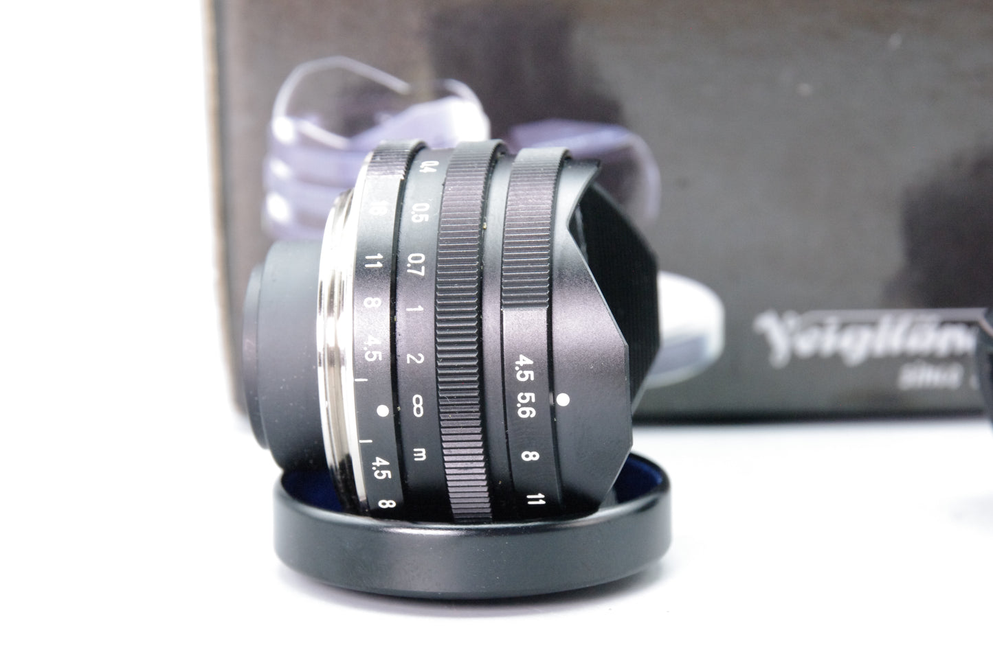 Voigtländer Heliar 15mm f/4.5 Aspherical Lens + Finder -L39 Mount - Mint
