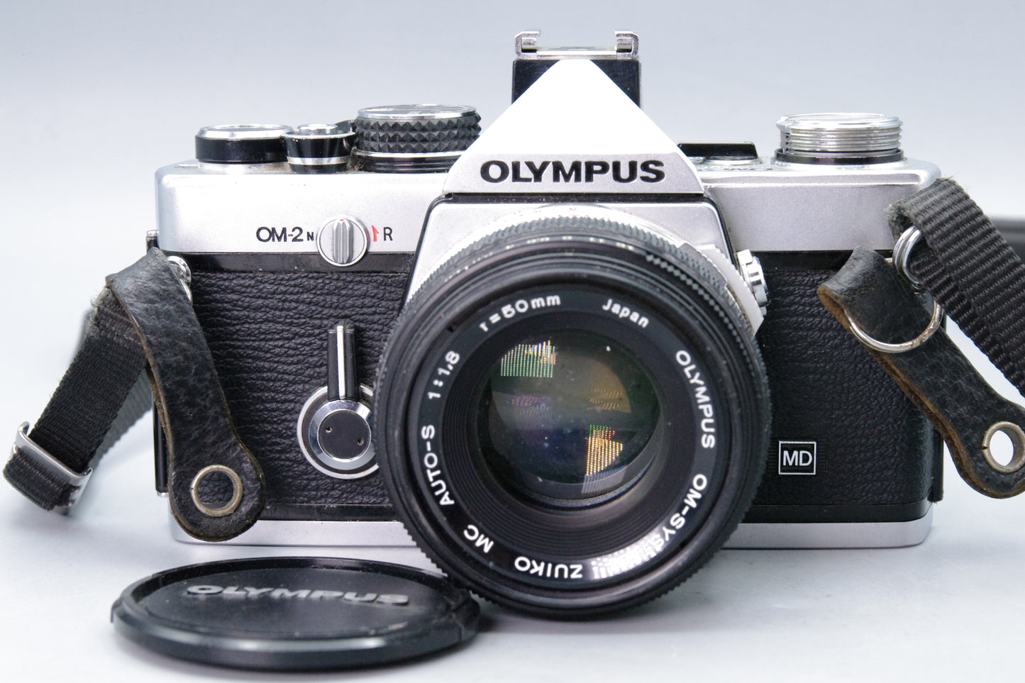 Olympus OM-2N 35mm SLR + Zuiko 50mm f/1.8 Lens – Tested & New Batteries