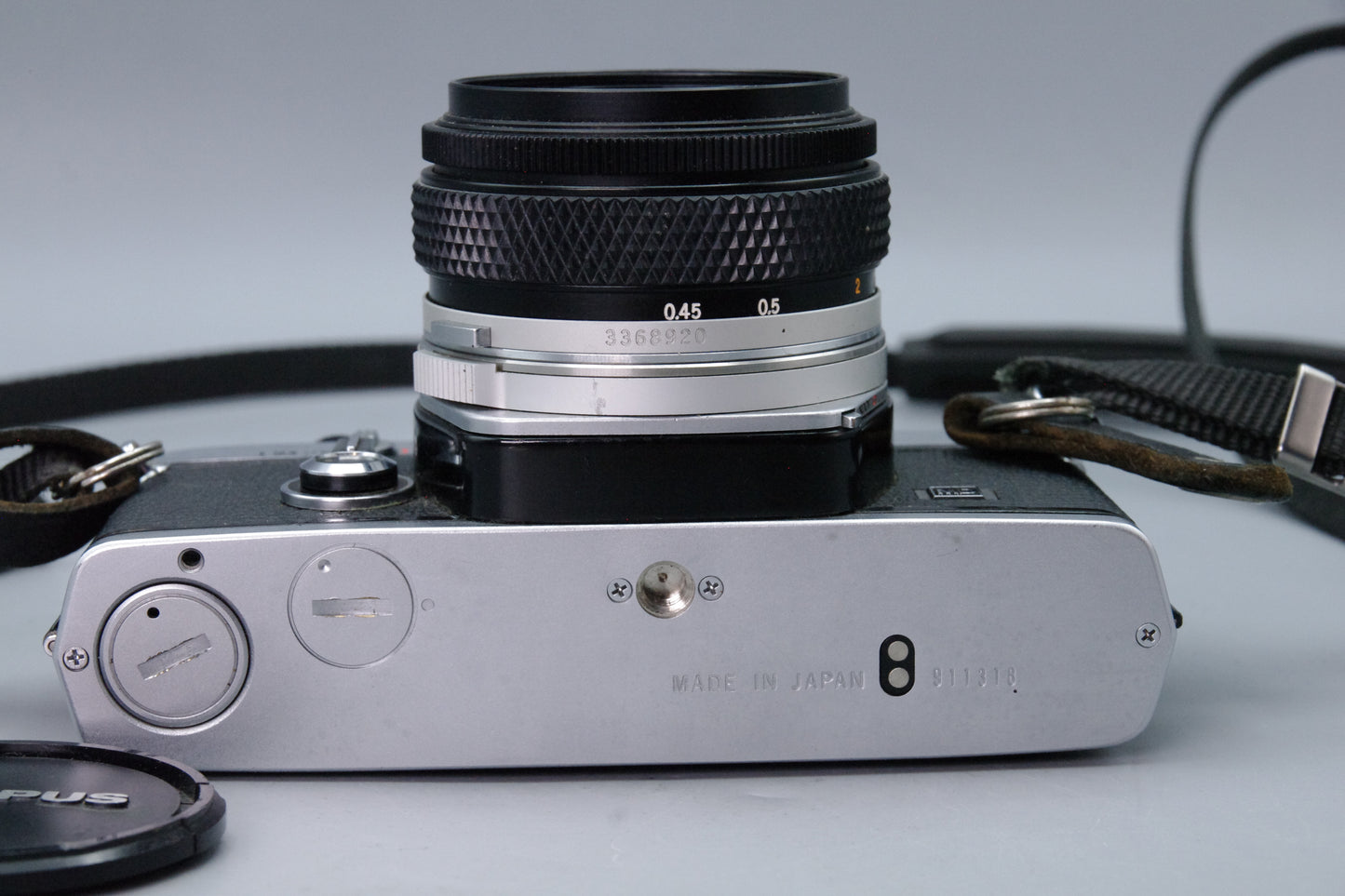 Olympus OM-2N 35mm SLR + Zuiko 50mm f/1.8 Lens – Tested & New Batteries