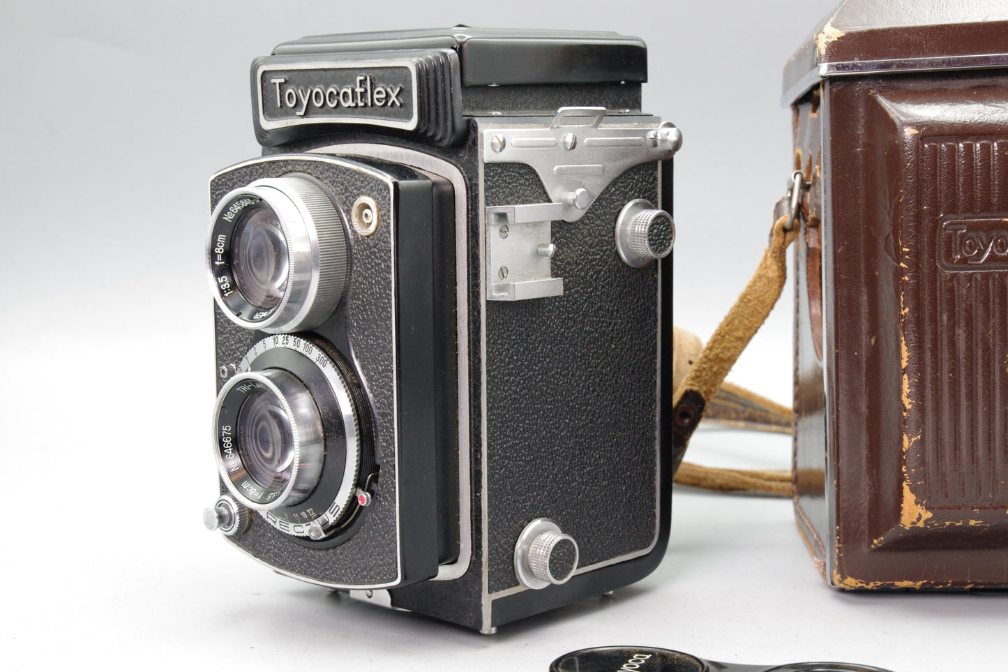 ToyocaFlex TLR Camera – 8cm f/3.5 Lens – With Case – Very Clean Condition