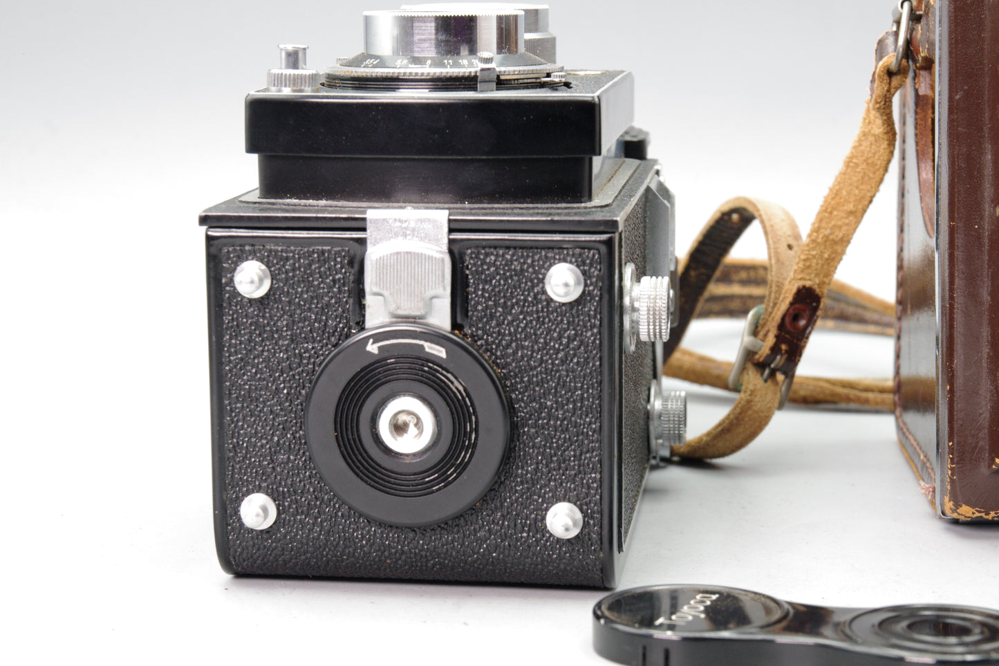 ToyocaFlex TLR Camera – 8cm f/3.5 Lens – With Case – Very Clean Condition