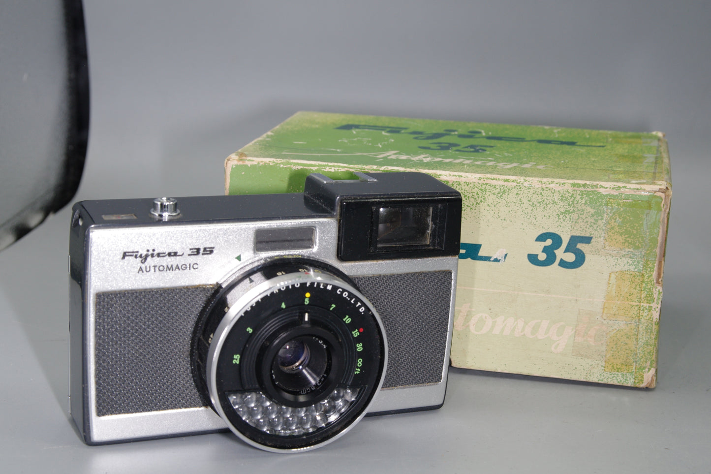 Fujica Automagic 35 with 38mm F/3.4 Lens and Box