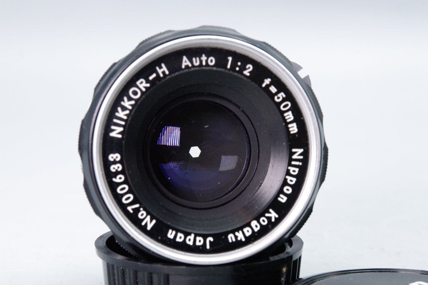Nikon Nikkor‑H 50mm f/2 Non‑AI Lens – Classic Pre‑AI Standard Prime