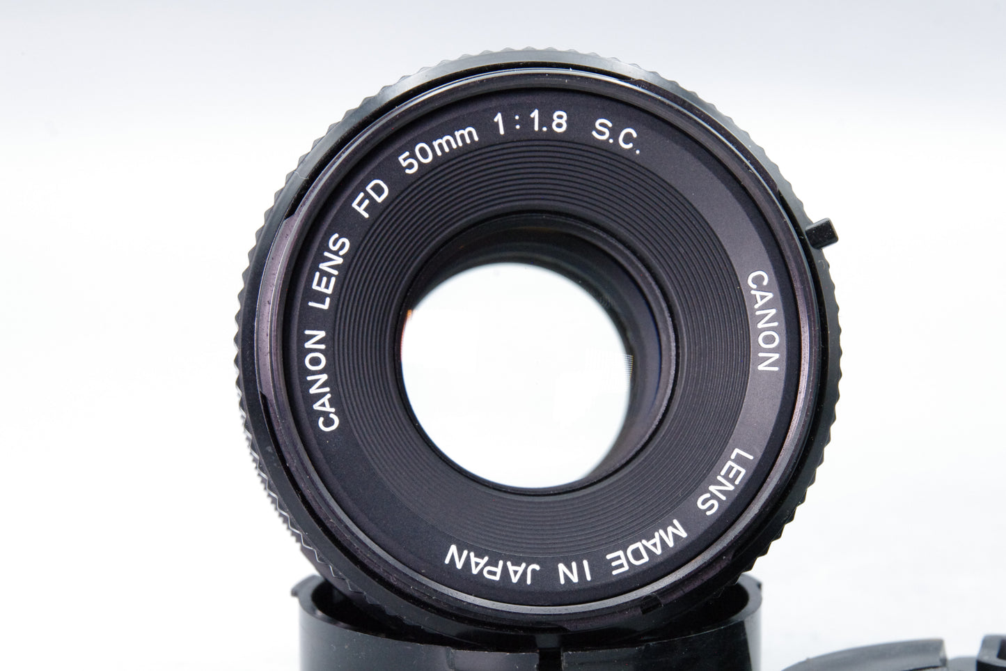 Canon FD 50mm f/1.8 S.C. Prime Lens Manual Focus with Caps – Tested Exc