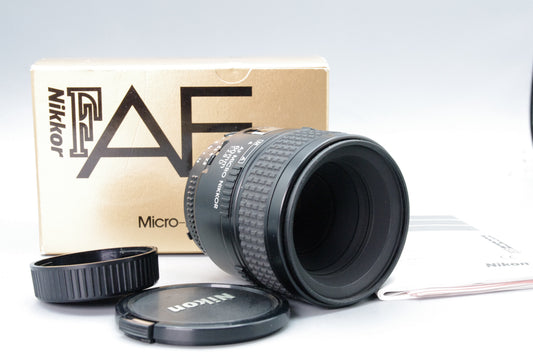 Nikon AF Micro Nikkor 60mm f/2.8 Lens Boxed – Tested, Excellent