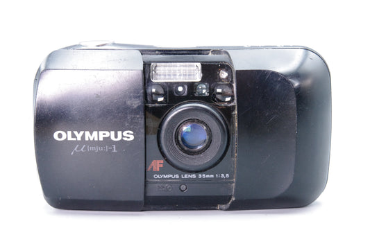 Olympus Mju I 35mm Film Camera – Compact and Sharp Lens