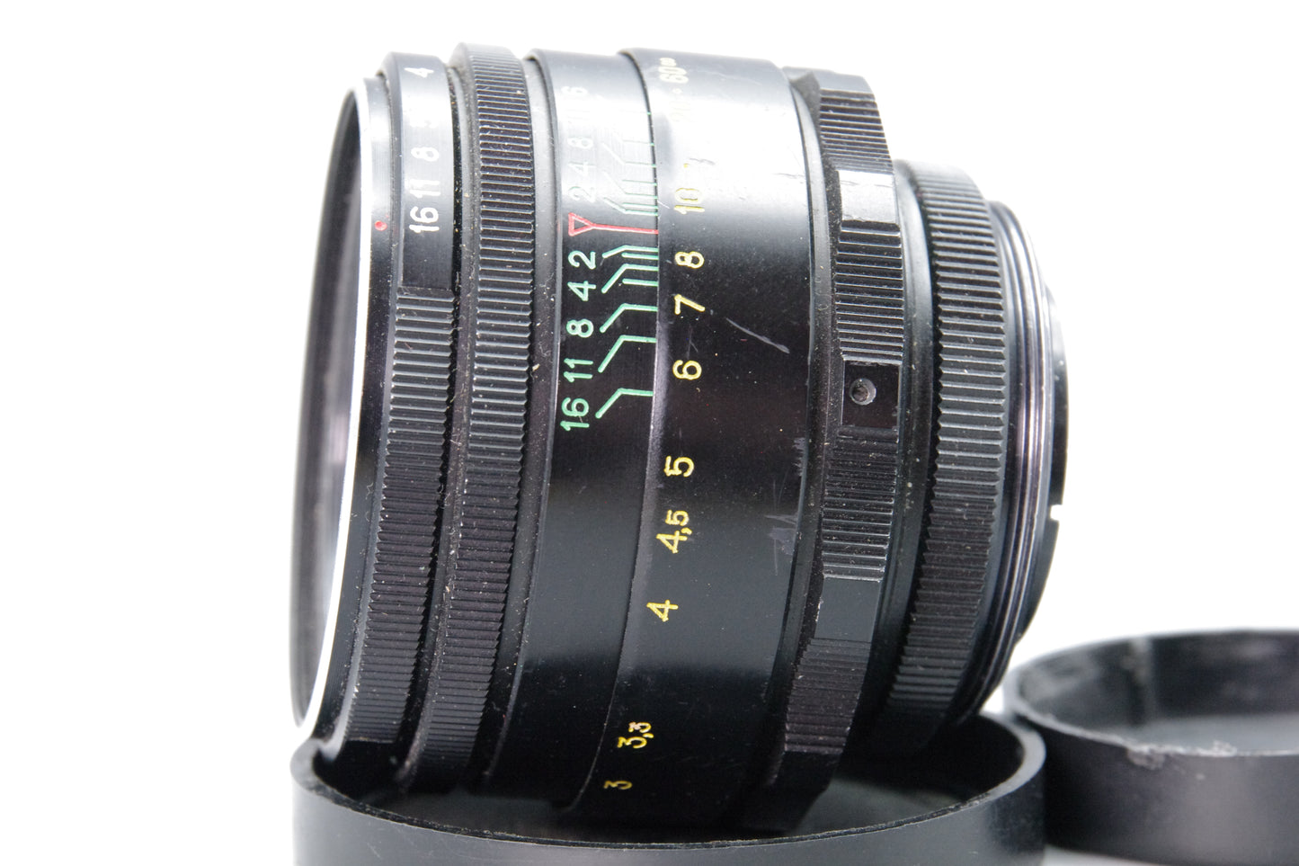 Helios‑44‑2 58mm f/2 M42 Lens – Swirly Bokeh – Good Condition