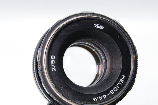 Helios-44M 58mm f/2 M42 Lens – Swirly Bokeh – Biotar Clone – Vintage USSR