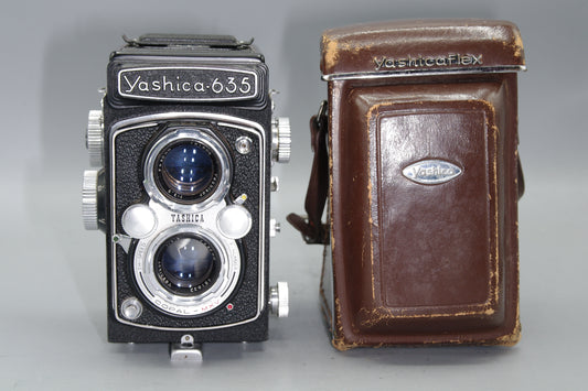 YashicaFlex 635 ST TLR with 80mm F/3.5 Lens and Case