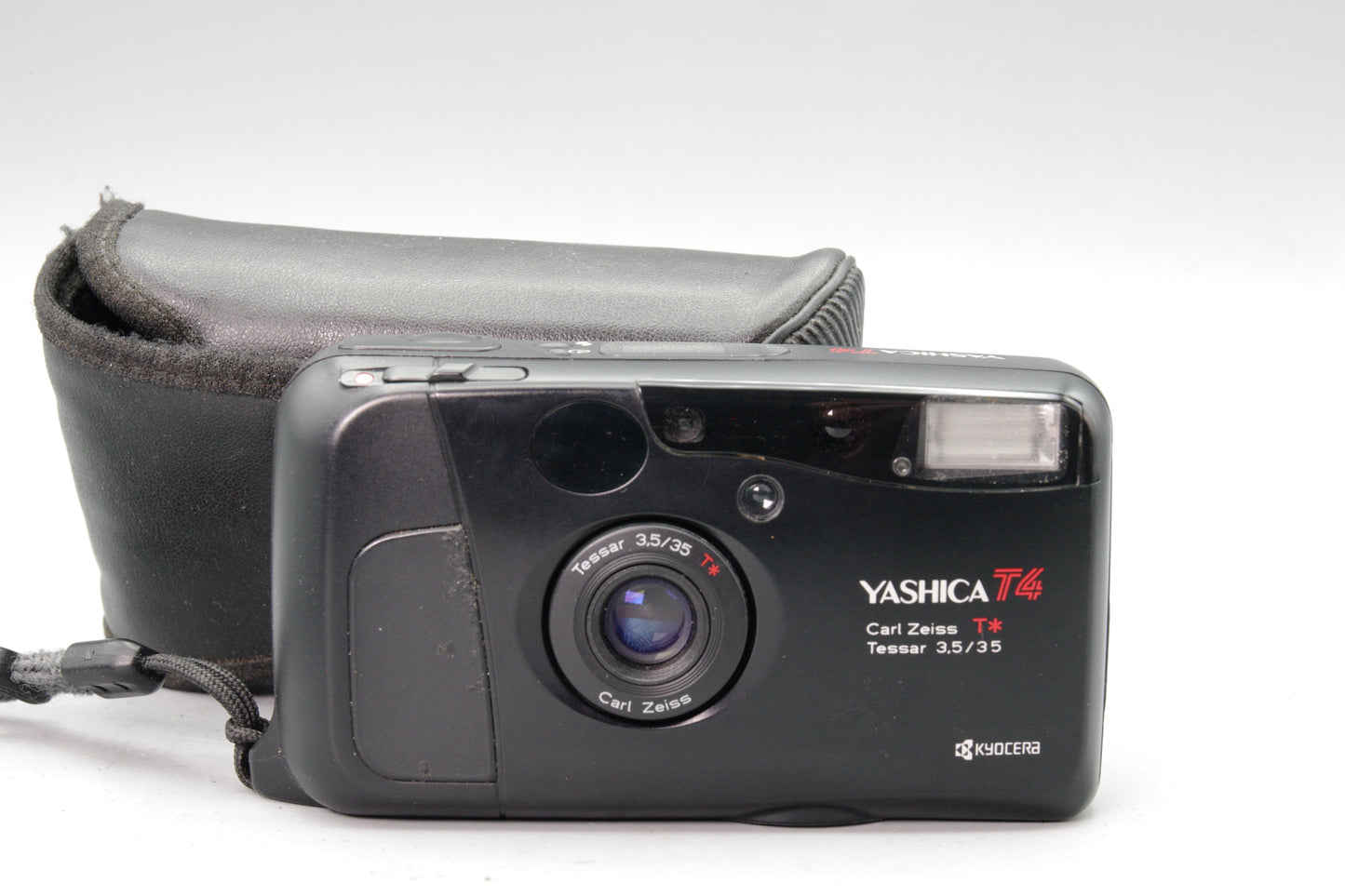 Yashica T4 Compact 35mm Camera - Film tested - Issue noted