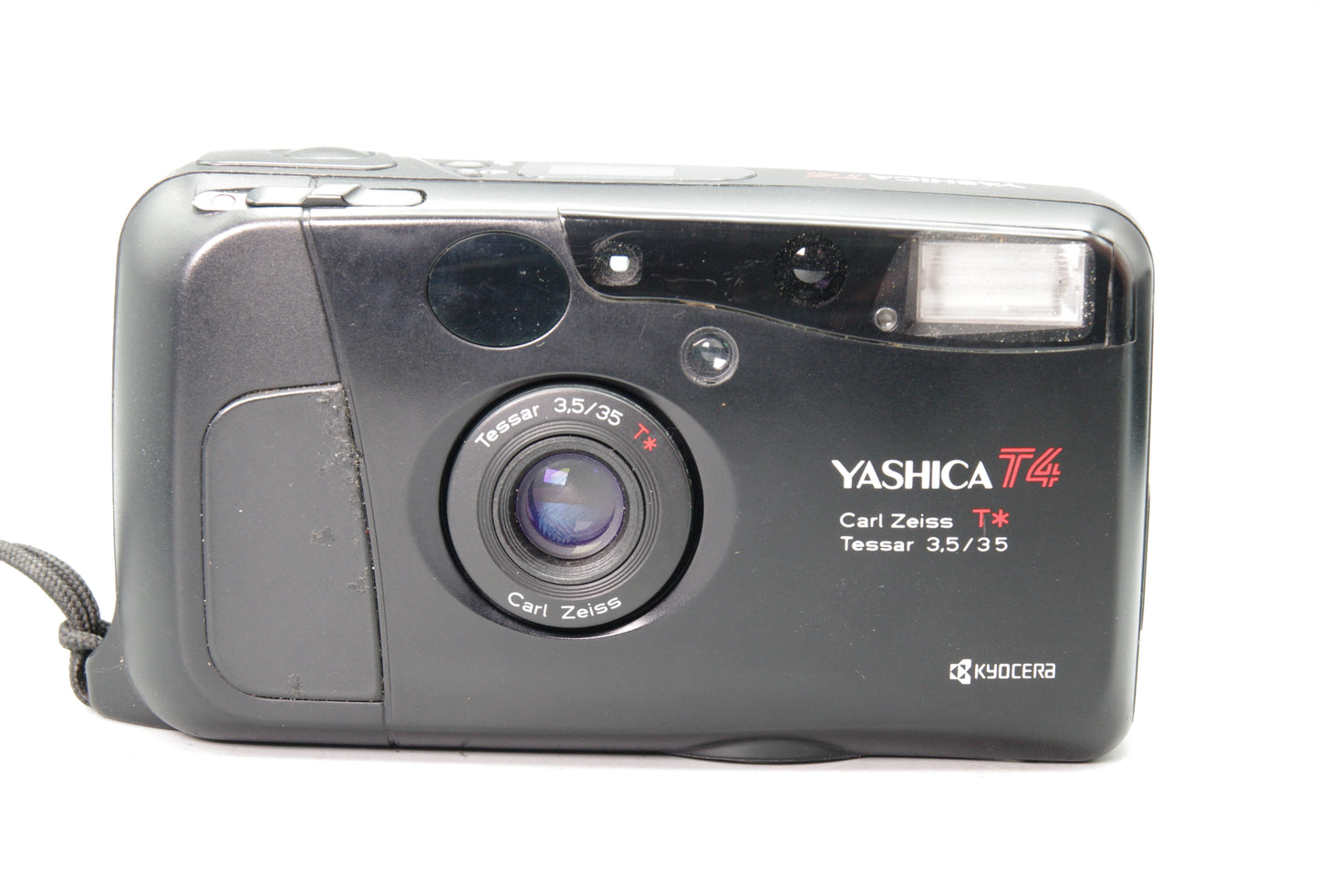 Yashica T4 Compact 35mm Camera - Film tested - Issue noted