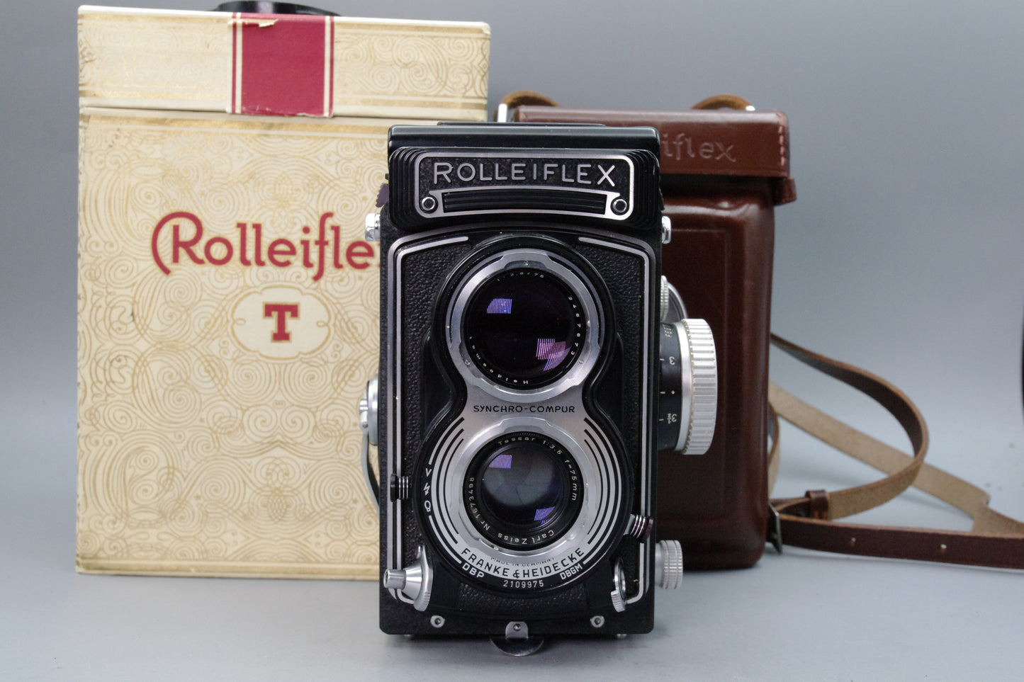 Rolleiflex 3.5 T TLR with 7.5cm f/3.5 Tessar – Boxed – Fantastic Condition