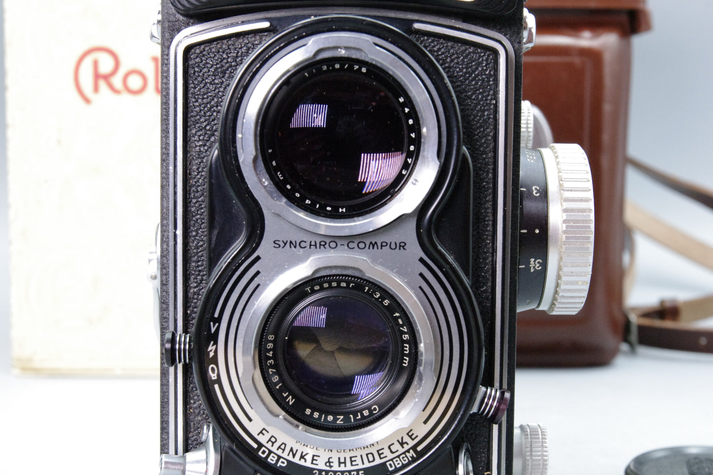 Rolleiflex 3.5 T TLR with 7.5cm f/3.5 Tessar – Boxed – Fantastic Condition