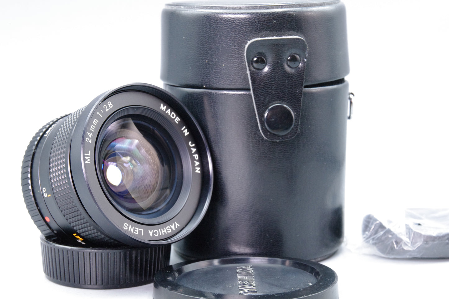 Yashica ML 24mm f/2.8 Lens C/Y Mount – Excellent Condition with Case