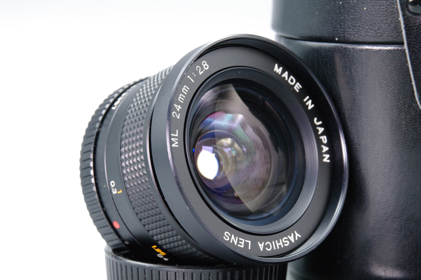 Yashica ML 24mm f/2.8 Lens C/Y Mount – Excellent Condition with Case