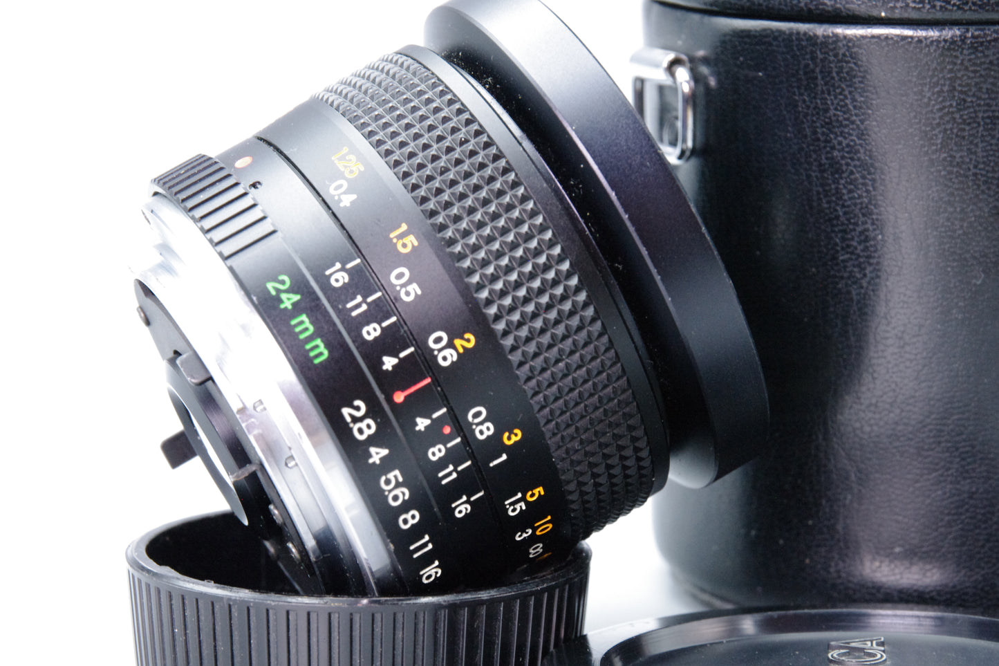 Yashica ML 24mm f/2.8 Lens C/Y Mount – Excellent Condition with Case