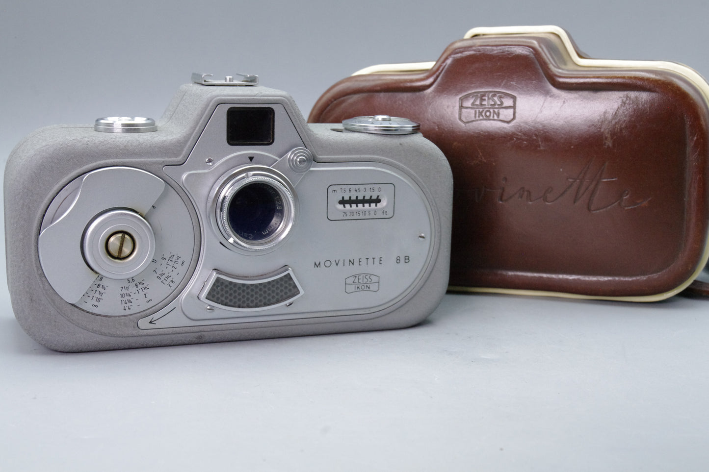 Zeiss Ikon Movinette 8B Clockwork 8mm Cine Camera with Case – Meter Fault