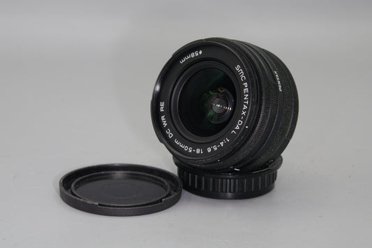 SMC Pentax-DAL 18-50mm F/4-5.6 DC AL WR  AF Zoom Lens - Pentax K Mount