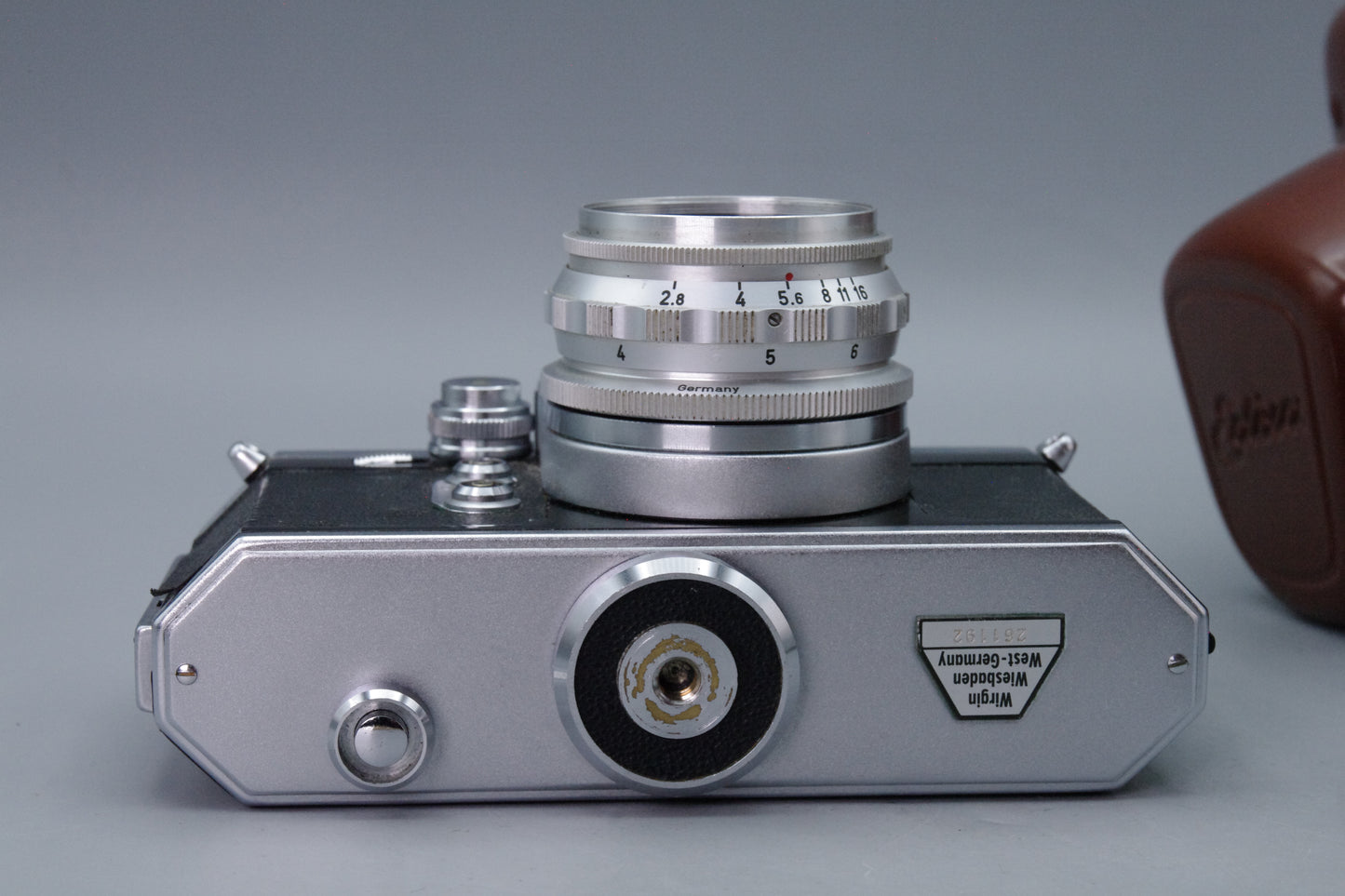 Wirgin Edixa‑mat Flex S 35mm SLR – Cassar‑S 50mm f/2.8 Lens – Tested & Working