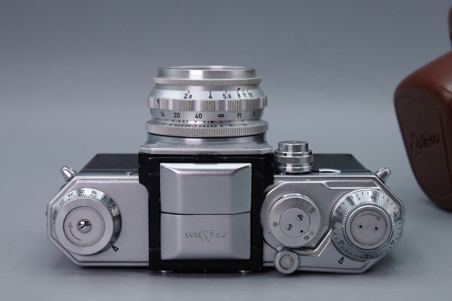 Wirgin Edixa‑mat Flex S 35mm SLR – Cassar‑S 50mm f/2.8 Lens – Tested & Working